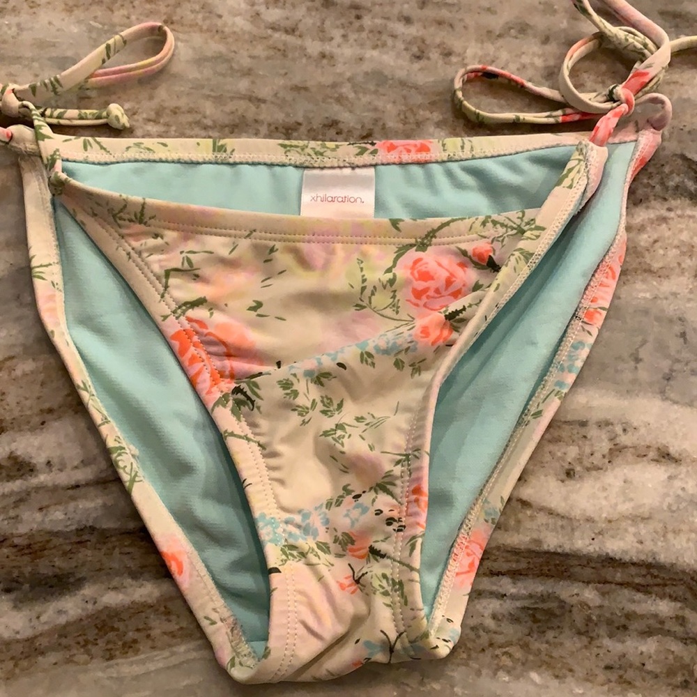 Floral tie bottoms